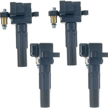 Set of 4 Ignition Coil for Subaru Forester Impreza 2004-2010 Legecy Outback Baja H4 2.5L Turbo