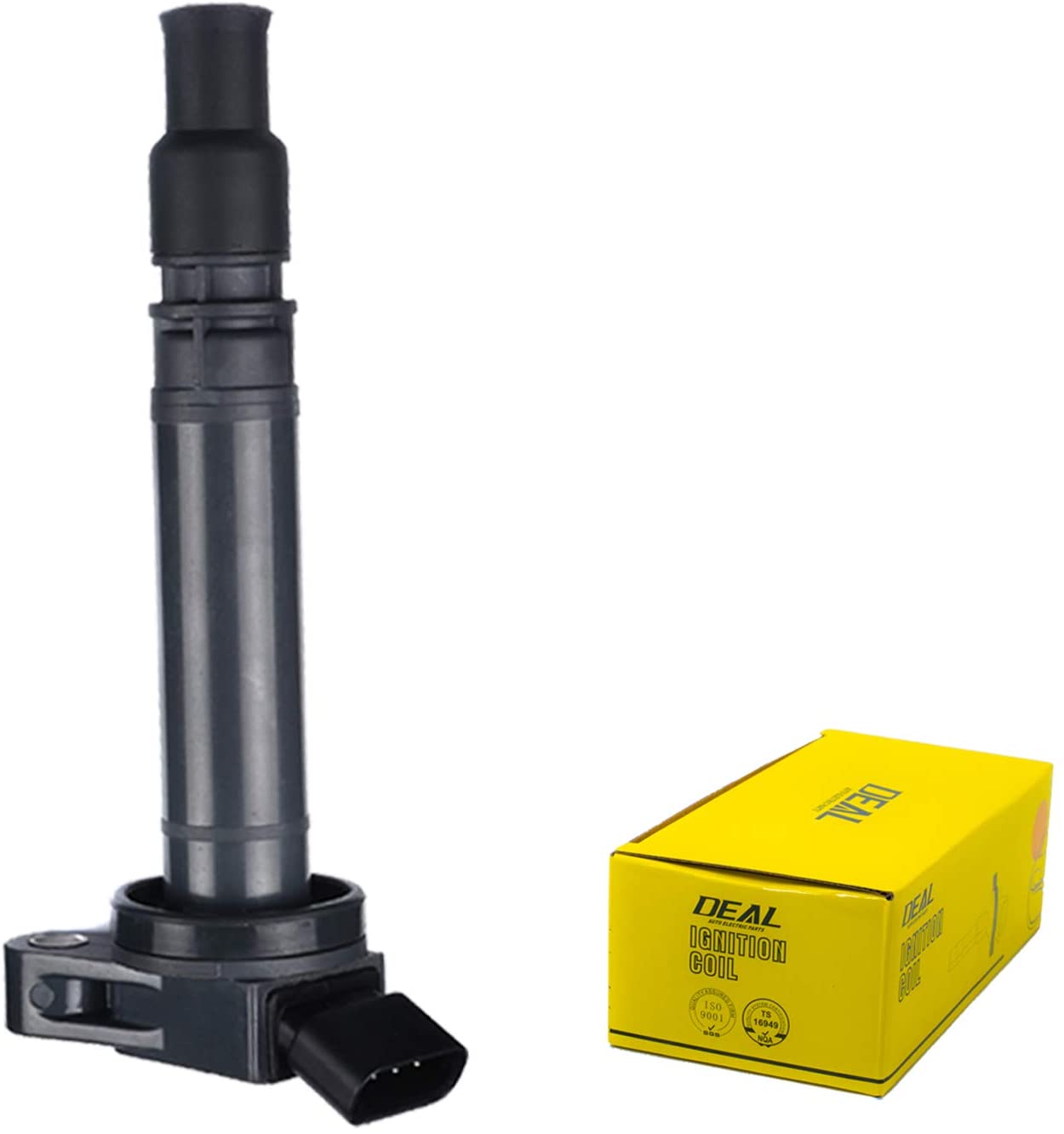 DEAL Set of 1 New Ignition Coils For Scion 2.5L 2.7L L4 3.0L 3.5L 4.0L V6 4.6L 5.0L 5.7L V8 Replacement# UF507 IC733 U5084 C1596