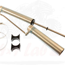 Bilstein B8 5160 Series 2 Front Shocks Kit for 04 Ford F-250 Super Duty 0-3 inch lift Ride Monotube replacement Gas Charged Shock absorbers reservoirs part number 25-188387