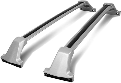 Pair OE Style Aluminum Roof Rack Rail Cross Bars Cargo Carrier Replacement for Cadillac XT5 17-19