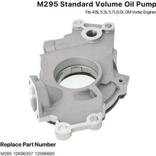 Standard Volume Oil Pump Replacement - Compatible with 4.8L 5.3L 6.0L Chevy Silverado, Suburban, Tahoe, Trailblazer, GMC Sierra, Yukon, Cadillac Escalade - Replace M295 12696357 12586665