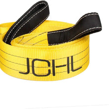 JCHL Tree Saver Strap, 3 inchX9 Foot Winch Strap, Tow Strap, Heavy Duty 36,000 Pound Capacity
