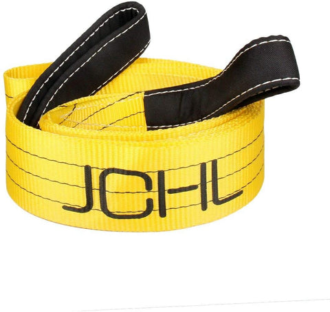 JCHL Tree Saver Strap, 3 inchX9 Foot Winch Strap, Tow Strap, Heavy Duty 36,000 Pound Capacity
