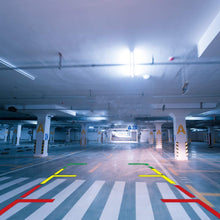 LeeKooLuu HD 720P Car Backup Camera with Smart Switch Hitch Rear View Camera Front View Camera IP69 Waterproof Super Night Vision with Grid Lines DIY Setting