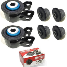 NISTO 6 Suspension Front Lower Control Arm Bushing Compatible With Fit For 2007-2014 GMC Acadia 2009-2014 Saturn Outlook