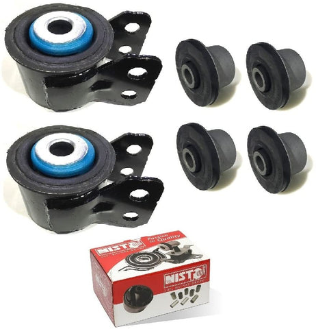 NISTO 6 Suspension Front Lower Control Arm Bushing Compatible With Fit For 2007-2014 GMC Acadia 2009-2014 Saturn Outlook