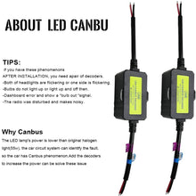 ANYCAR Canbus Decoder D1S D3S D1R D3R Anti flicker Harness Resistor Led Headlight Bulb Flickering Warning Error Free EMC Canceller Decoder
