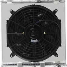 OzCoolingParts Pro 2 Row Core All Aluminum Radiator + 12“ Fan w/Shroud Kit for 1992-2001 93 94 95 96 97 98 99 00 Honda Civic Del Sol EJ EK EG DB DC