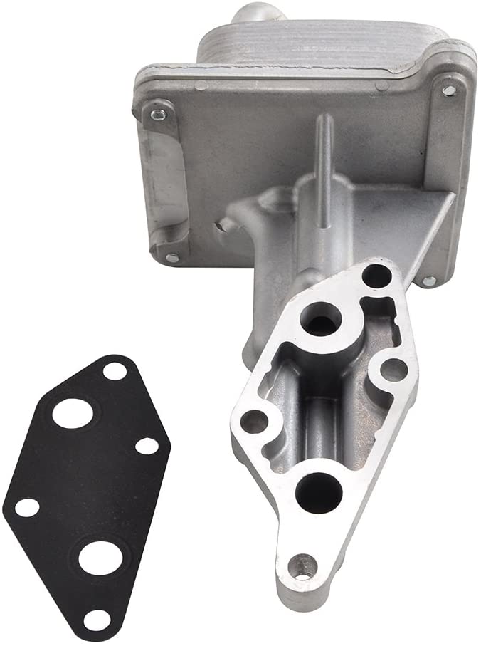 NICECNC Engine Oil Cooler with Bracket and Gasket for Nissan Altima/SENTRA 2.5L 2007-2012,Replace 21300-JA06A