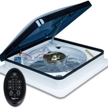 Fantastic Vent 807351 Off White 12 Volt Ceiling Controlled Fan, Remote, Thermostat, 13 Speeds, Rain Sensor