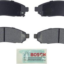 Bosch BE1094 Blue Disc Brake Pad Set for Nissan: 2005-15 Frontier, 2005-12 Pathfinder, 2005-15 Xterra; Suzuki: 2009-12 Equator - FRONT
