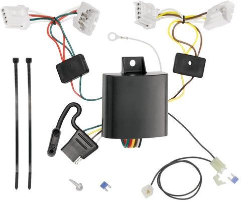 Tekonsha 118660 T-One Connector Assembly with Upgraded Circuit Protected ModuLite HD Module, silver