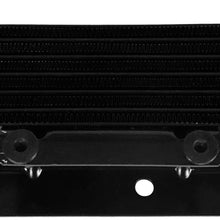 YHMTIVTU Motorcycle Oil Cooler Radiator Fits for Harley Touring FLTRX FLHR FLHX 2009-2016