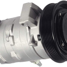 10736C A/C Compressor,AC Compressor A/C Clutch CO 38810RAAA01 77389 28003C 6512109 Replacement for Honda Accord 2003 2004 2005 2006 2007 2.4L by Lucky Seven