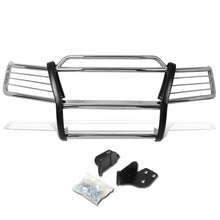 DNA MOTORING GRILL-G-044-SS Front Bumper Brush Grille Guard,Silver