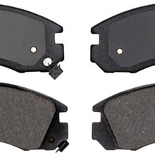 ACDelco 17D530 Professional Organic Front Disc Brake Pad Set