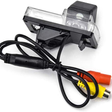 aSATAH 2.4G Wireless Car Rear View Camera for Toyota Reiz/Mark X MarkX/Prius/Toyota Land Cruiser LC100 LC120 LC200 & Waterproof and Shockproof Reversing Backup Camera (12 LED)