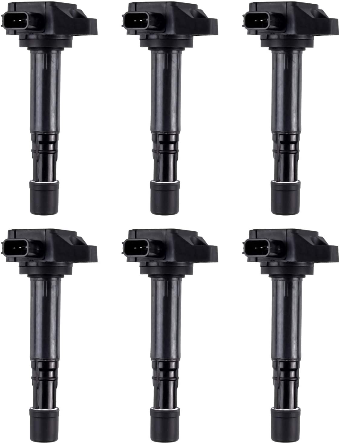 MAS Ignition Coils Premium Pack Compatible with Honda Pilot Acura UF400 UF512 C1460 (Set of 6)