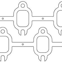 Cometic C5725-040 Exhaust Manifold Gasket Set