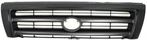 Grille for 1998-2000 Toyota Tacoma Painted Black Shell and Insert, 2WD/4WD, w/Pre-Runner, w/Color-Keyed Pkg