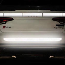 TRUE LINE Automotive Reflective Rear Trunk Fender Back Warning Molding Trim Sticker Safety Markers (Yellow)