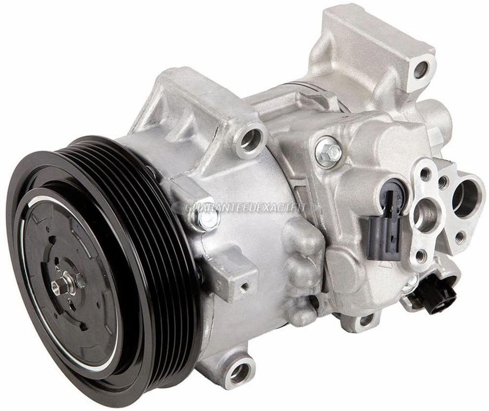 AC Compressor & A/C Clutch For Toyota Corolla & Matrix 1.8L 2011 2012 2013 - BuyAutoParts 60-03176NA New