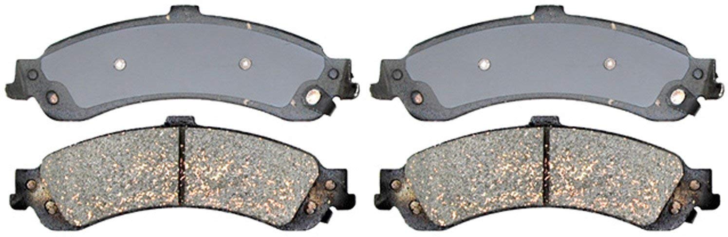 ACDelco 14D834CH Advantage Ceramic Rear Disc Brake Pad Set with Hardware