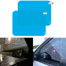 LivTee Car Side Windows Rainproof Film, HD Anti Fog Nano Coating Car Films, 2PCS