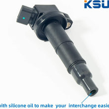 KSU Compatible With Ignition Coil Pack for 2.4L Toyota Camry Highlander RAV4 tC, UF333, 90919-02244, C1330, 6731307(4 pack)