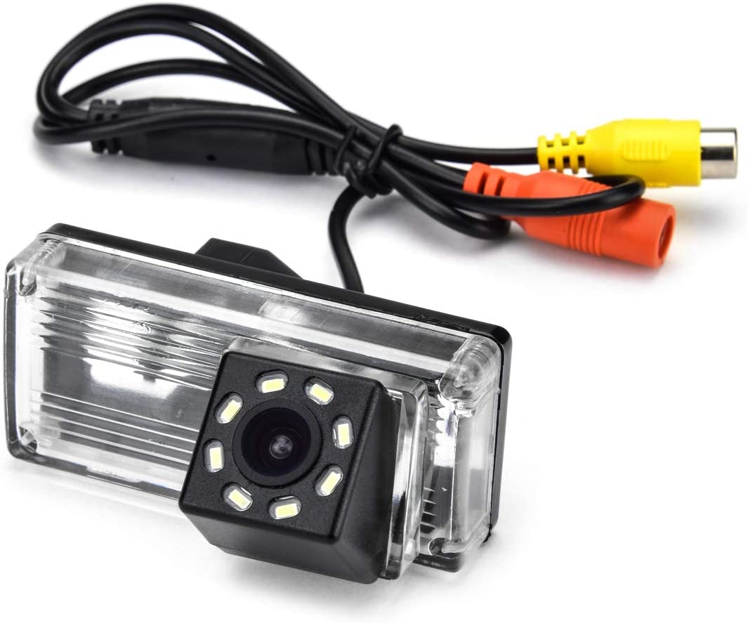 for Toyota Land Cruiser LC 100 /LC120 Prado/LC200 2002~2009 Car Rear View Camera+8LED Back Up Reverse Parking Camera/Plug Directly