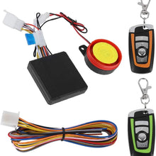 12V Universal Motorcycle Alarm System Remote Control Engine Start 125dB