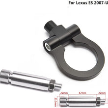 EPMAN Racing CNC Billet Aluminum Front/Rear Tow Ring Hook Kit Circular Ring For Lexus ES 2007-UP (Gold)