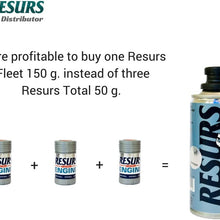 RESURS Fleet 150 g Top Quality Petrol Engine/Diesel Engine/LPG Engine/Car Engine Restorer Nano Technology Oil Additive/Engine Additive/Engine Treatment/Engine Restoration/Nano Restorer/Remetalizer