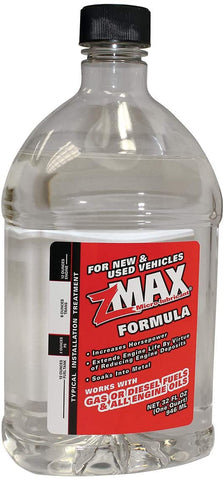 zMAX 55-032 - Multi-Purpose Formula Treatment for Engine, Fuel, Transmission & Power Steering - Reduces Carbon Build-Up - Lubricates Metal - Improves Gas/Diesel Performance - 32 oz. Quart - Single