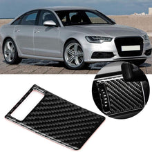 Side Air Condition Vent Sticker, Carbon Fiber Car Side Air Conditioner Vent Fe Sticker Fit for A6 2005-2011