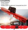 Car Third Roof Top Mount Brake Lamp Rear View Backup Camera for Citroen Dispatch/Proace/Peugeot Expert Traveller Van 3 Transporter (Reversing Camera+4.3 '' Rearview Mirror)