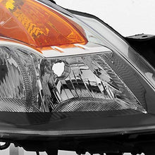 Fits 2007 2008 2009 Altima Sedan Driver & Passenger Both Side Halogen Headlights Headlamps Chrome