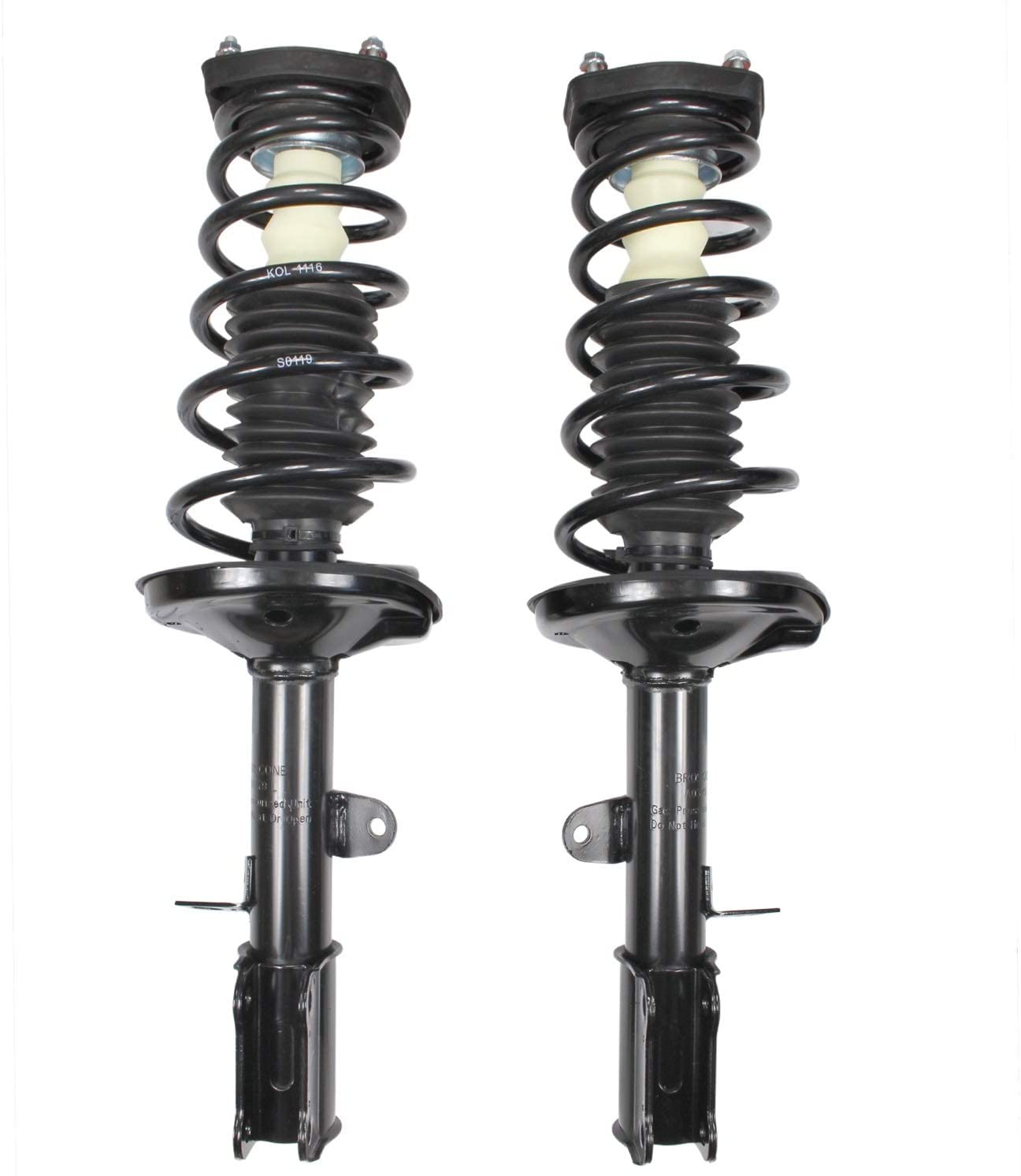 HANSCOSTAR 2pcs Rear Shock Absorber Struts & Spring Kit Fit Chevy Geo Prizm Corolla