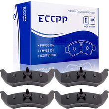 Brake Pads,ECCPP 4pcs Rear Ceramic Disc Brake Pads Kits for 2003-2011 Ford Crown Victoria,2010-2011 Ford Ranger,2004-2011 Lincoln Town Car,2003-2011 Mercury Grand Marquis