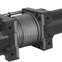 Rareelectrical 3500lb ATV WINCH ASSEMBLY COMPATIBLE WITH PZR POLARIS ATV 1.21HP 166:1 GEAR RATIO CONTROL RELAY