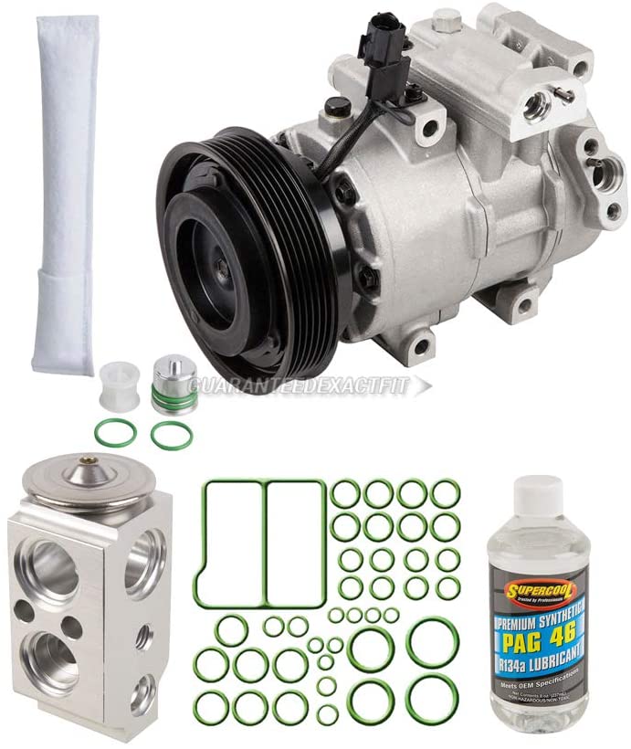 For Hyundai Accent 2012 2013 2014 OEM AC Compressor w/A/C Repair Kit - BuyAutoParts 61-87381RN New