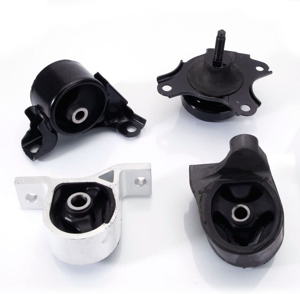 Set 4Pcs Engine Motor Mount Fit for 2001-2005 Honda Civic 1.7L Motor & Transmission Mounts For Auto.Trans A6595 A6588 A6591 A4511