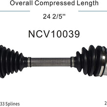 GSP NCV10039 CV Axle Shaft Assembly for Select 2012-16 Chevrolet Impala - Front Left (Driver Side)