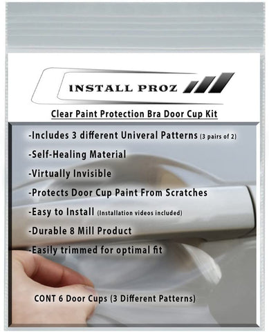 Install Proz Self-Healing Clear Paint Protection-Rear Bumper Protector
