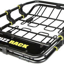 BUZZRACK Convoy / 52' x 41"x 8.5" Super Duty Roof Cargo Basket Luggage Carrier Rack with Wind Deflector
