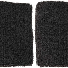 KIMISS 1 Pair Universal Black Reservoir Tank Cover Sock Car Reservoir Brake Clutch for Preventing the Fluid Loss((RACING))