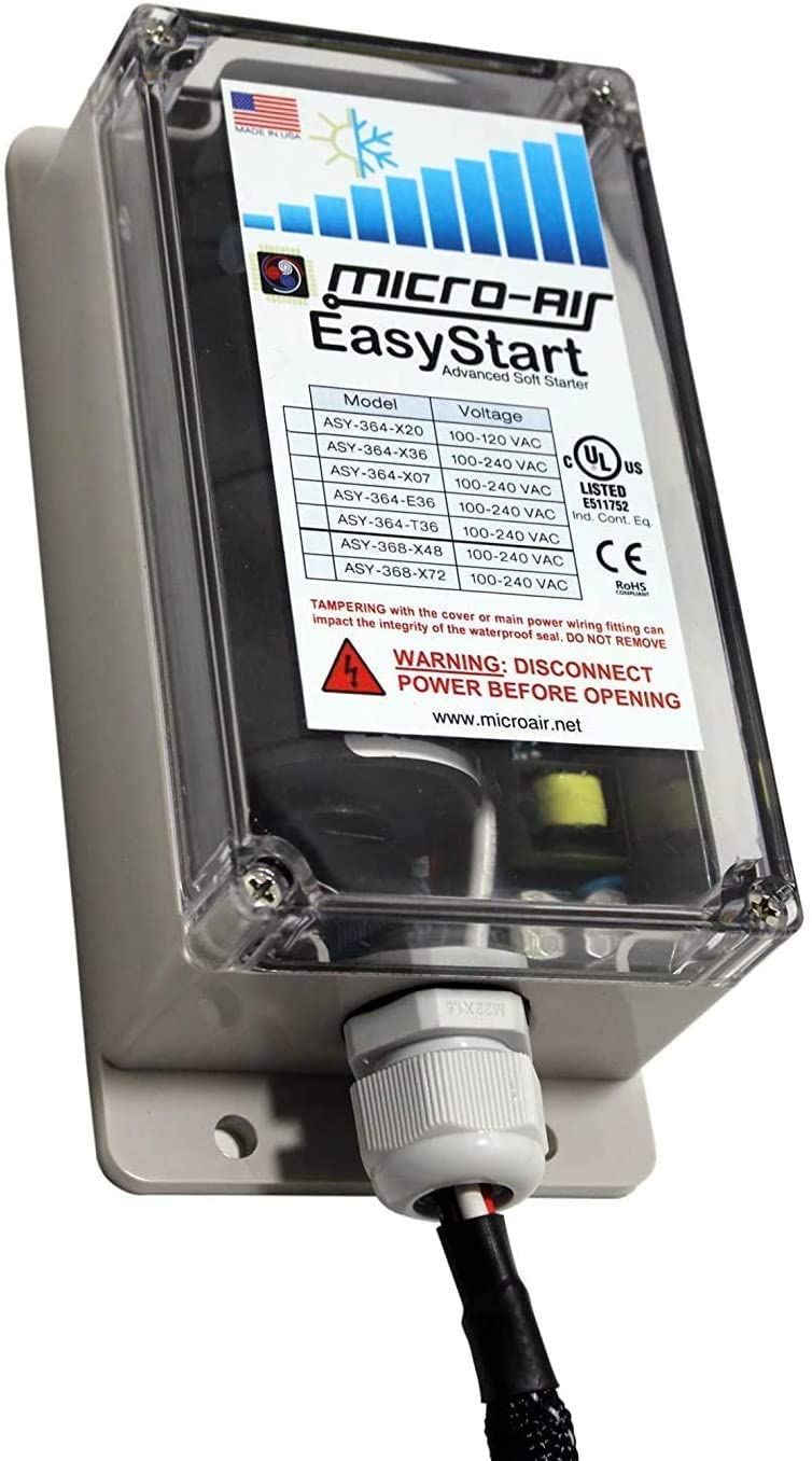 Hutch Mountain Microair Easystart 364 Soft Start RV Air Conditioner Micro Air Easy Start for Coleman Dometic AC