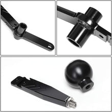 NRG Innovations SKA-RZR M10 X 1.5 Aluminum Shifter Shift Knob Adapter + LED Keychain Flashlight