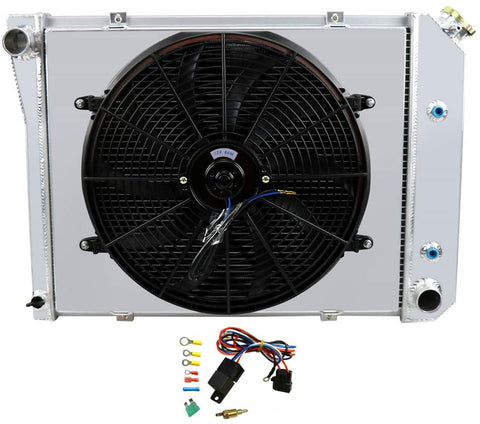 CoolingSky 3 Row All Aluminum Radiator +16