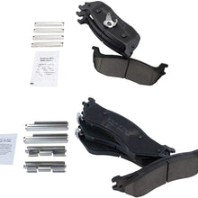 Front & Rear Ceramic Brake Pad for F150 F250 Expedition Navigator